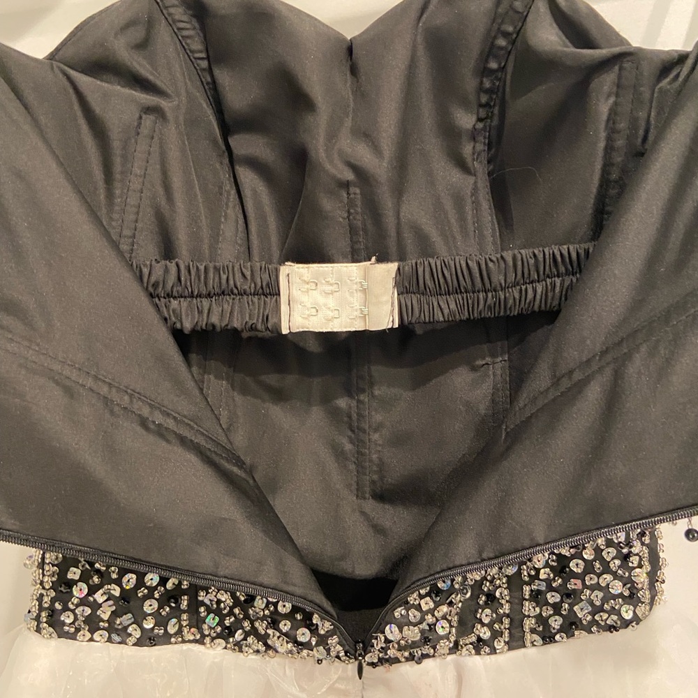 Vintage Beaded/Sequin Strapless Party Dress - Picture 12 of 14